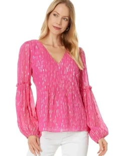Lilly Pulitzer Cleme Long Sleeve Top Women's