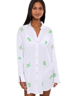 Lilly Pulitzer Kwitney Long-Sleeve Cover Women's