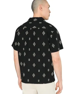 Liverpool Los Angeles Short Sleeve Button-Up Camp Shirt Men's