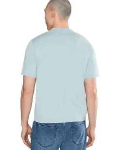 Liverpool Los Angeles Short Sleeve Sweater Knit Polo Men's