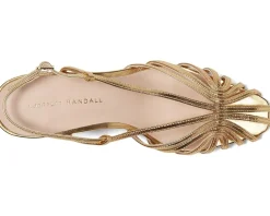 Loeffler Randall Priscilla Lattice Slingback Mid Heel Sandals Women's