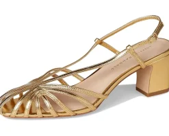Loeffler Randall Priscilla Lattice Slingback Mid Heel Sandals Women's