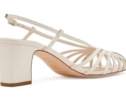Loeffler Randall Priscilla Lattice Slingback Mid Heel Sandals Women's