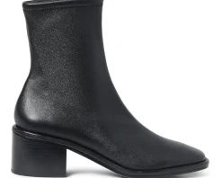 Loeffler Randall Roxy Stretch Ankle Bootie With Block Heel Women's