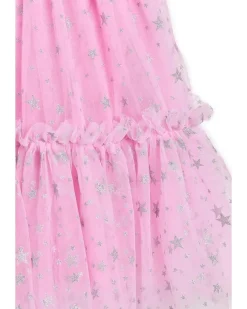 Lola and The Boys Shimmer Stars Tulle Dress (Toddler/Little Kid)
