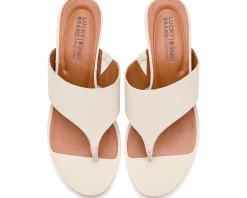 Lucky Brand Libbie Wedge Thong Sandals Women's