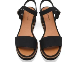 Lucky Brand Temay Platform Wedge Sandals Women's