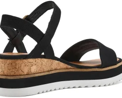 Lucky Brand Temay Platform Wedge Sandals Women's