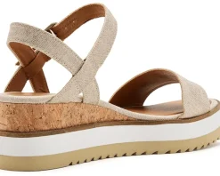 Lucky Brand Temay Platform Wedge Sandals Women's