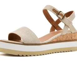 Lucky Brand Temay Platform Wedge Sandals Women's