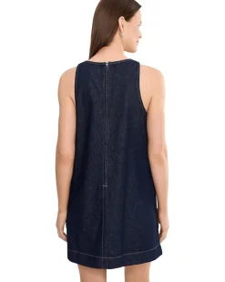Madewell Denim Mini Shift Dress Women's