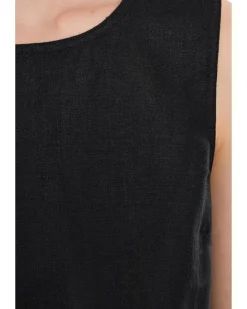 Madewell Embroidered Shell Top in 100% Linen Women's