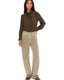Madewell Kimberly Tie Neck Top Women's