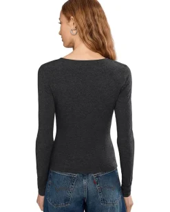 Madewell Slinky V-neck Top Women's