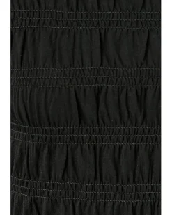 Madewell Smocked Boatneck Midi Dress Women's