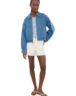 Madewell Stripe Perfect Crew Neck Tee Women's