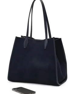Madewell The Lexington Tote in Suede