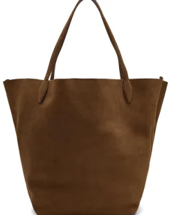 Madewell The Oversized Shopper Tote in Suede