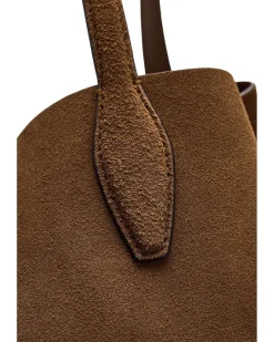 Madewell The Oversized Shopper Tote in Suede