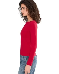 Madewell The '90s Boatneck Tee in Compact Cotton Women's