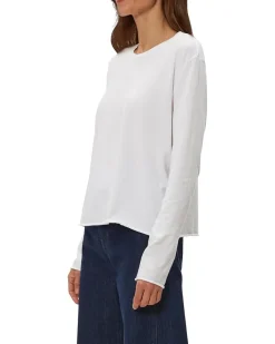Michael Stars Aiko Crew Neck Rolled Edge Tee Women's
