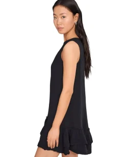 Michael Stars Dhaliah Ruffle Mini Dress Women's