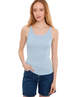 Michael Stars Nicole Wide Crew Tank Women's
