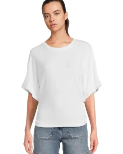 Michael Stars Vicky Scoop Neck Balloon Sleeve Tee Women's