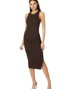Michael Stars Wren Midi Dress with Slit Women's