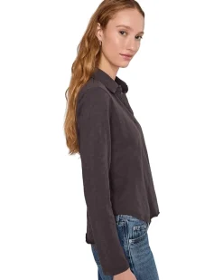 Mod-o-doc Long Sleeve Easy Polo Tee Women's