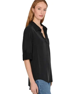 Mod-o-doc Roll Tab, Patch Pocket, Tunic Women's