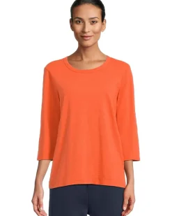 Mod-o-doc 3/4 Sleeve Crew Neck Favorite Tee Women's