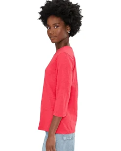 Mod-o-doc 3/4 Sleeve Crew Neck Favorite Tee Women's