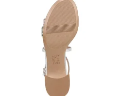 Naturalizer June Strappy Low Block Heel Dress Sandal Women's