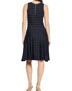 NIC+ZOE Falling Dot Twirl Dress Women's