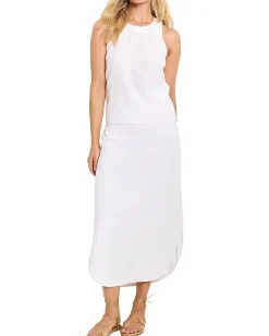 NIC+ZOE Petite Rumba Linen Pop On Tank Women's