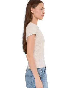 NIC+ZOE Speckled Crew Neck Tee Women's