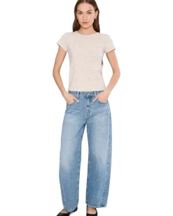 NIC+ZOE Speckled Crew Neck Tee Women's
