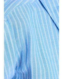 NIC+ZOE Striped Gauze Resort Shirt Women's