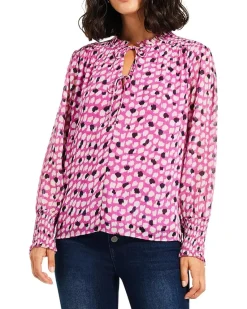 NIC+ZOE Vivid Dot Top Women's