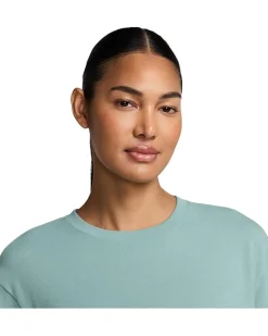 Nike One Relaxed Dri-FIT Cropped Short-Sleeve Top Women's