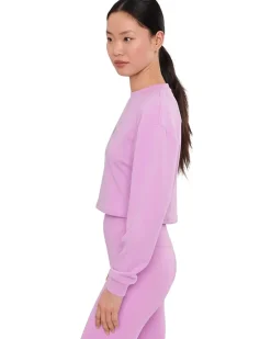 Nike Pro Dri-FIT Crew-Neck French Terry Top Women's