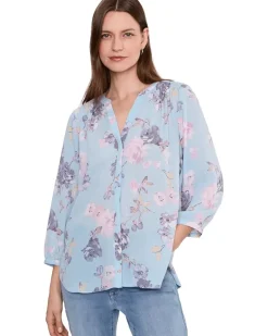 NYDJ Pinutck Blouse Women's
