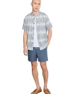 Pendleton Dawson Linen Shirt Short Sleeve Men's