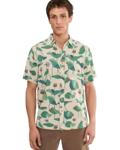 Pendleton Dawson Linen Shirt Short Sleeve Men's