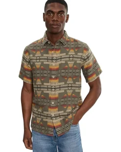 Pendleton Gateway Chamois Shirt Short Sleeve Men's