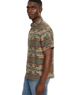 Pendleton Gateway Chamois Shirt Short Sleeve Men's