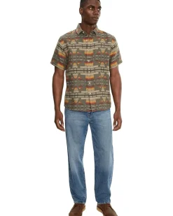 Pendleton Gateway Chamois Shirt Short Sleeve Men's