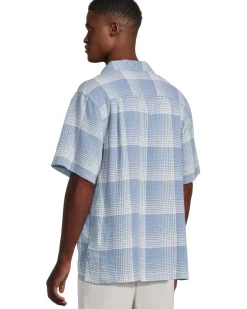 Pendleton Linen Camp Shirt Short Sleeve Men's