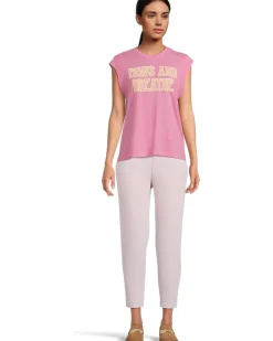 P.J. Salvage Short Sleeve Tee Paws and Breathe Women's